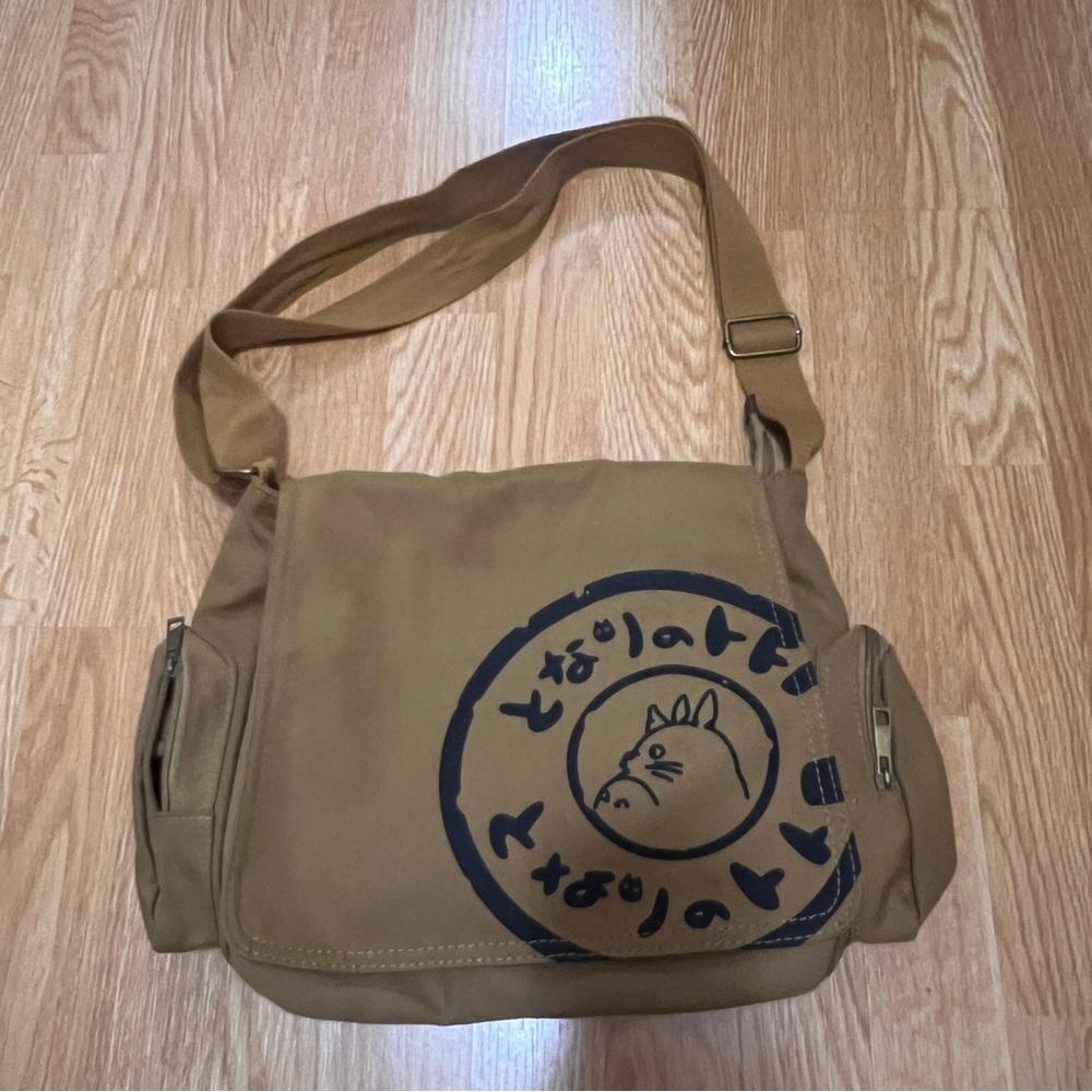 Totoro Messenger bag with adjustable strap